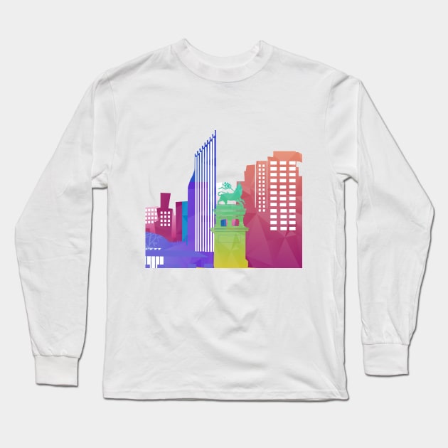 from the city of addis ababa Long Sleeve T-Shirt by dede studios